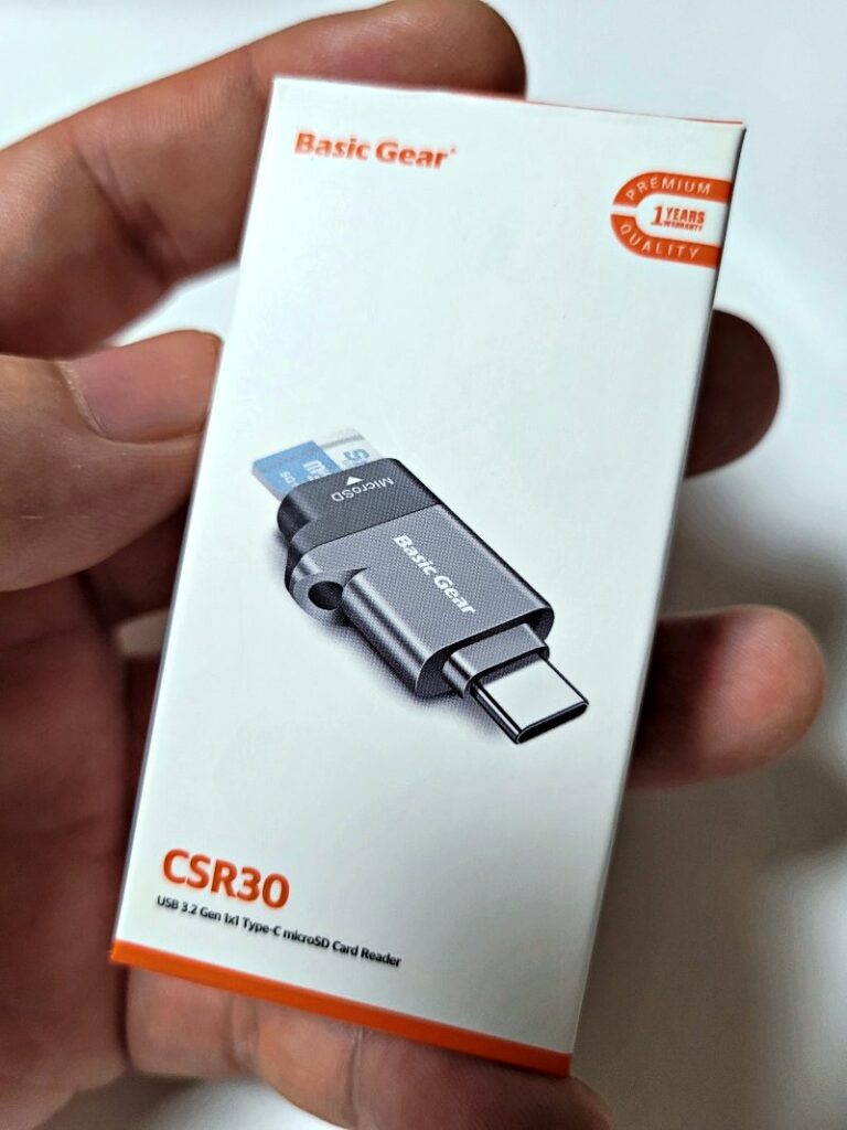 usb 3.0 C타입 마이크로SD 카드 리더기